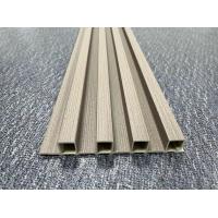 Quality Interior Wall Decoration WPC Fluted Panel With Flexural Strength 14Mpa for sale