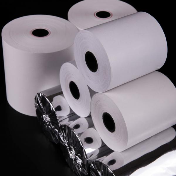 Quality 640mm*6000m/1035mm*1200m/800mm*1500m Focus Thermal Paper For Cash Register POS for sale