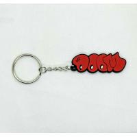 China PMS Color Rubber PVC Keychain Eco friendly MF Doom Independent Hip Hop Icon for sale