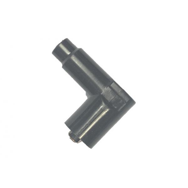 Quality Black 90 Degree Bended Spark Plug Lead Connector with Special Wing Spring for sale