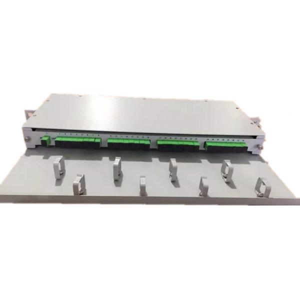 Quality 1XN 2XN Rack Mount Type Fiber Optical PLC Splitter for sale