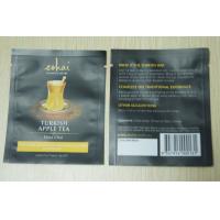 China 10g Small Packaging Tea Bags / Instant Matt Finish Tea Pouch In Black factory