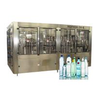 China Pure Water Filling Machines Spring Rinser Filler Capper CE ISO SGS Certification factory