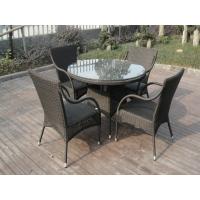 China Leisure Rattan Garden Dining Sets Patio For Home / Restaurant factory