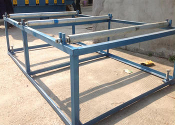 Color PPGI Trapezodial Steel Roof Roll Forming Machine Building , Roofing Roll Formers