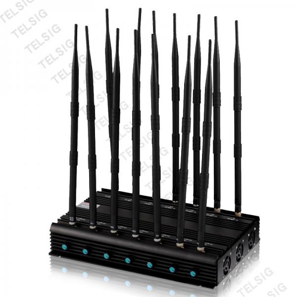 Quality High Power Drone Phone Wifi Signal Jammer For Prison Security for sale