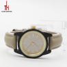 China Simple Ladies Watch Leather Strap Stainless Steel Crown 10MM Thickness factory