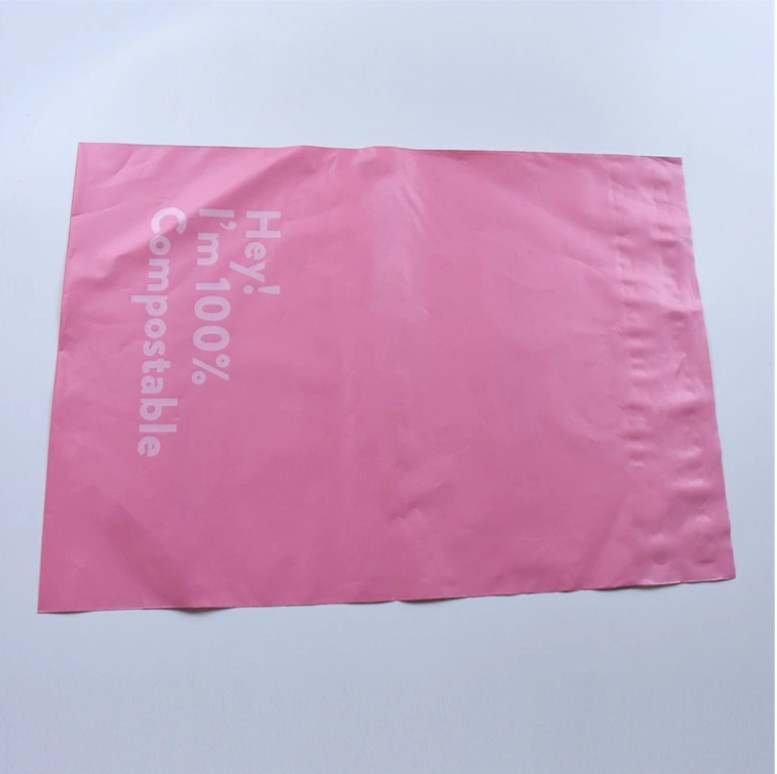 China 100% Compostable Poly Bags Self Seal Mailer Express Shipping Envelope Biodegradable factory