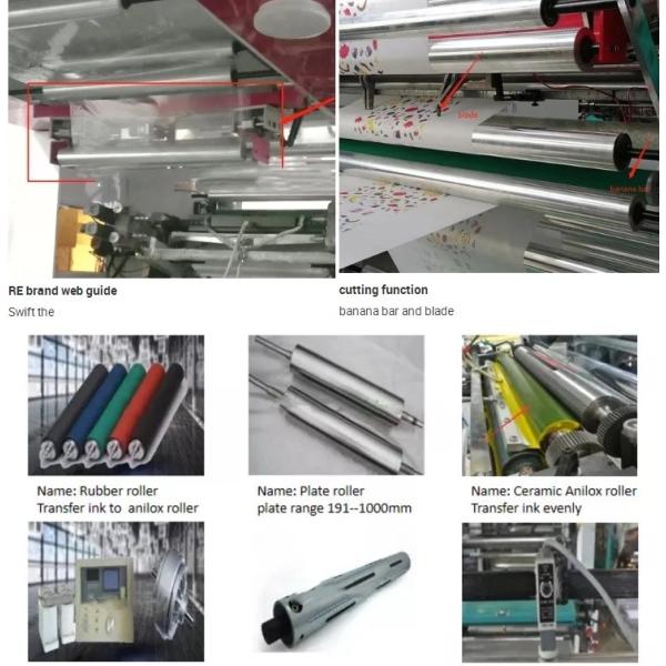 Quality High Precision Flexo Printing Machine for Paper Bag Printing#8 Colors Paper for sale