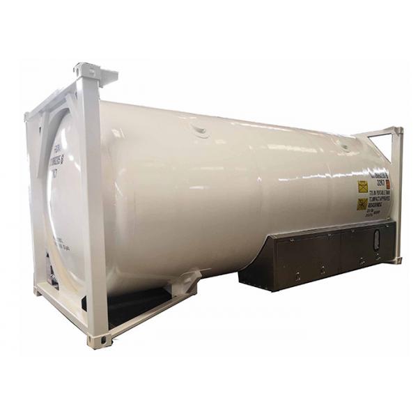 Quality Un T75  Cryogenic Tank Container 24700L ISO Tank For Liquid Oxygen for sale