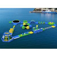 China Eco Friendly Kids Inflatable Water Park , Inflatable Water Obstacle Course factory