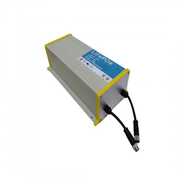 Quality 12.8V Self Rechargeable LiFePO4 Battery Pack MSDS Approved For Solar Street Lamp for sale