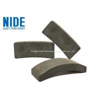 China Permanent DC Motor Arc Segment Magnets / Arc Ferrite Magnets Natural Color for sale