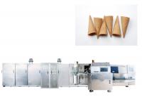 China Beverage Factory Crispy ice Cream Cone Wafer Production Line factory