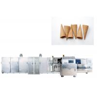 Quality Automatic Ice Cream Cone Production Line 6000 Cones / Hour With 1 Year Warranty for sale