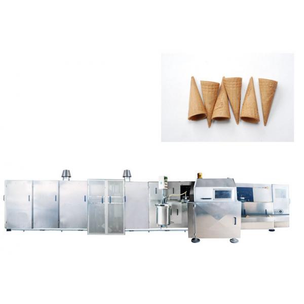 Quality Automatic Ice Cream Cone Production Line 6000 Cones / Hour With 1 Year Warranty for sale