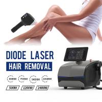 Quality Portable 808nm Diode Laser Hair Removal Machine High Power With Mini Spot Size for sale