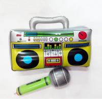 China Colorful 16&quot; Inflatable Kids Toys Microphones Speaker &amp; Musical Instruments factory