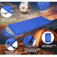 China 15 X 8 Inches Envelope Sleeping Bag For Backpacking Nylon Shell And Long Lasting Material factory
