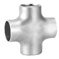 Quality ASME / ANSI B 16.9 Stainless Steel Weld Fittings , Cross Pipe Fitting for sale