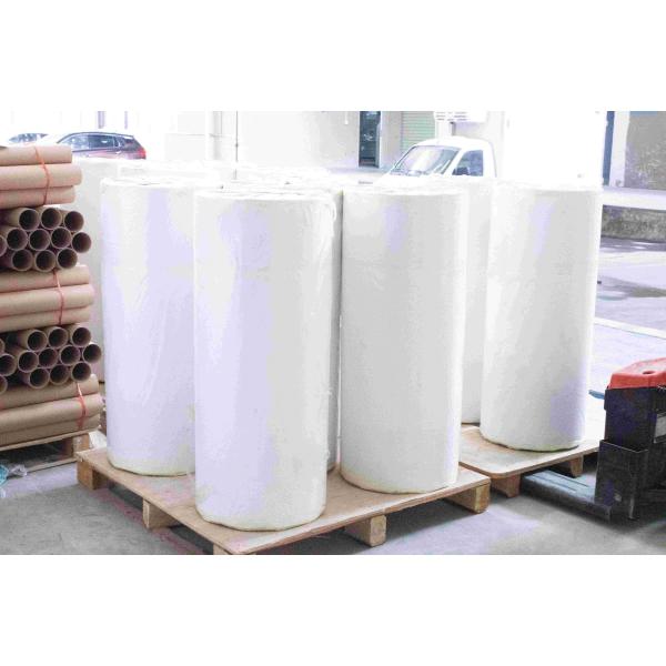 Quality Wear Resistant Acrylic Coated Paper , Adhesive Paper Roll 120u Surface Thickness for sale