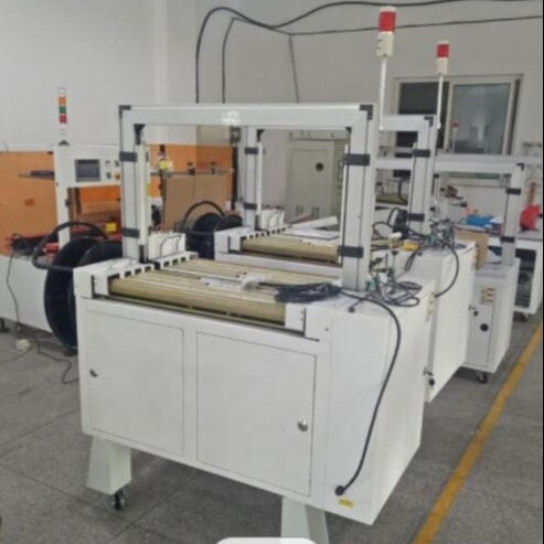Quality 340kg Corrugated Box Strapping Machine Carton Banding 800mm for sale
