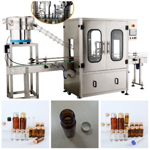 Quality Fast Speed Linear Capping Machine Locking Cap Machine Simple Operation for sale