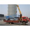 China Engine Powered  Indoor Scissor Lift 4 Wheel Drive Self Leveling For Constuction factory