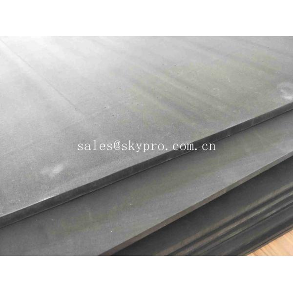 Quality 80 Degree Large EVA Foam Sheets Black Non Toxic Closed Cell 10mm Thickness for sale