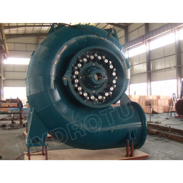 Quality Medium / larger Francis Hydro Turbine / Francis Water Turbine with Synchro generator for Hydropower project for sale