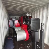 China Aerical Stringing 239KW(320hp) 22T Hydraulic Cable Puller Winch Machine factory