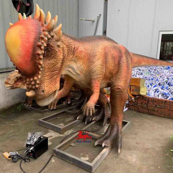 Quality Pachycephalosaurus Jurassic Park Dinosaurs Indoor Realistic Looking Dinosaurs for sale
