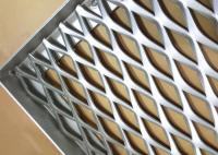 China Expanded Type Decoration Aluminum Mesh Panel For Facade Cladding System 600X1000 factory