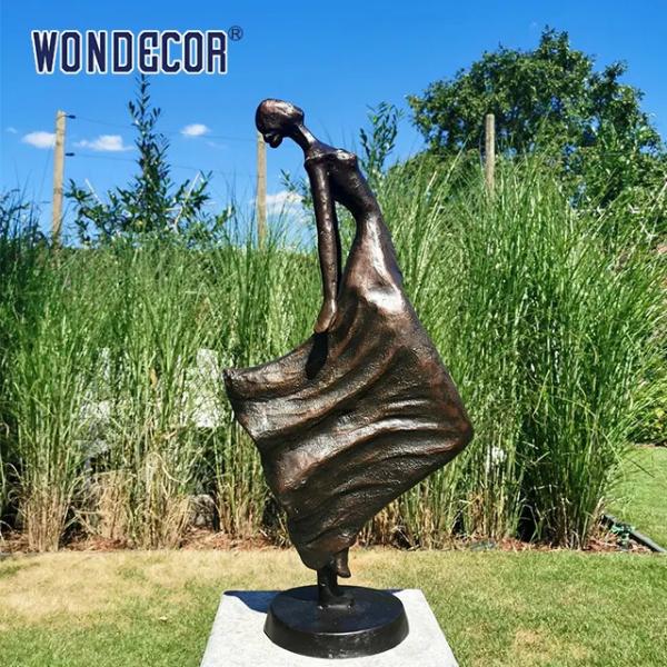 Quality modern high-quality Life-Size Abstract Bronze Sculpture of Artistic Women for sale