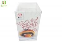 China Supermarketing Cardboard POS Display , Dessert Corrugated Cardboard Display Boxes factory