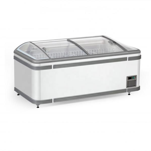 Quality Static Cooling combination Island Freezer with R290 Propane refrigerant for sale
