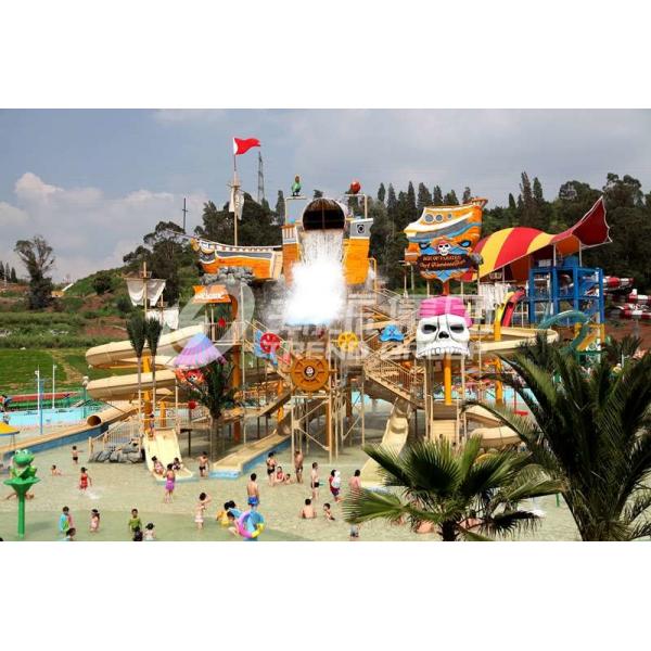 Quality Gigantic Water House Aqua Playground Water Park Amusement Park Equipment for sale