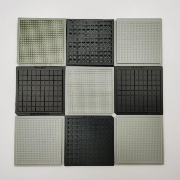 Quality Environment Friendly Electronic Components Tray Waffle Pack ISO Certificate for sale