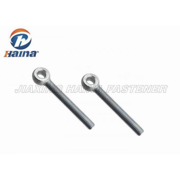 Quality Carbon Steel DIN 444 Hex Head Bolts Galvanized Eye Bolt For Lifting Yellow for sale