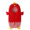 China Girl Red Cartoon Chicken Animal Kids Character Pram Sleeping Bag factory