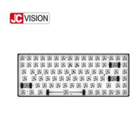 China JCVISION 84 Keys Mechanical Keyboard Kits Anti Ghosting CNC Metal Aluminum Frame factory