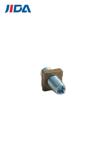 Quality HPb59 Copper Nut Plum Groove Hex Adjustment Screws Bolt M3 10mm for sale