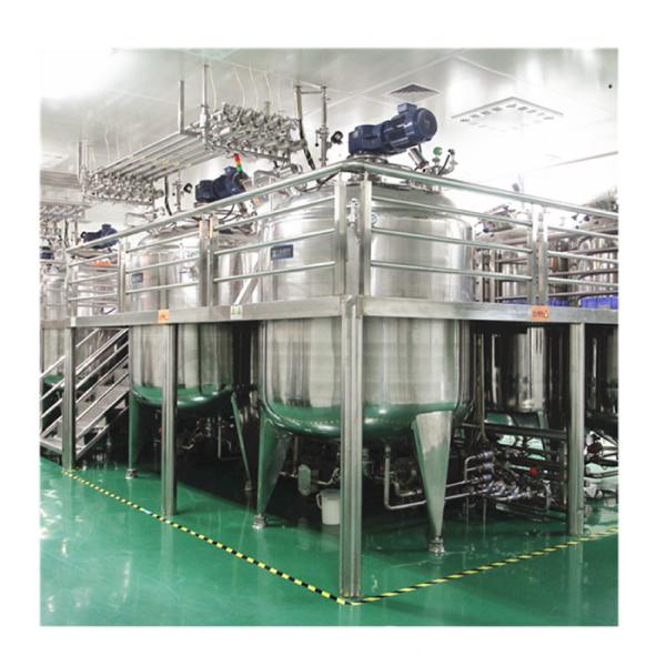 Quality Liquid Soap Cosmetic Mixing Tank Homogenizer And Vacuum for sale
