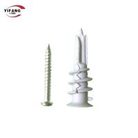 China 19-42mm length ceiling drywall anchor plastic screw fastener DIN Standard factory