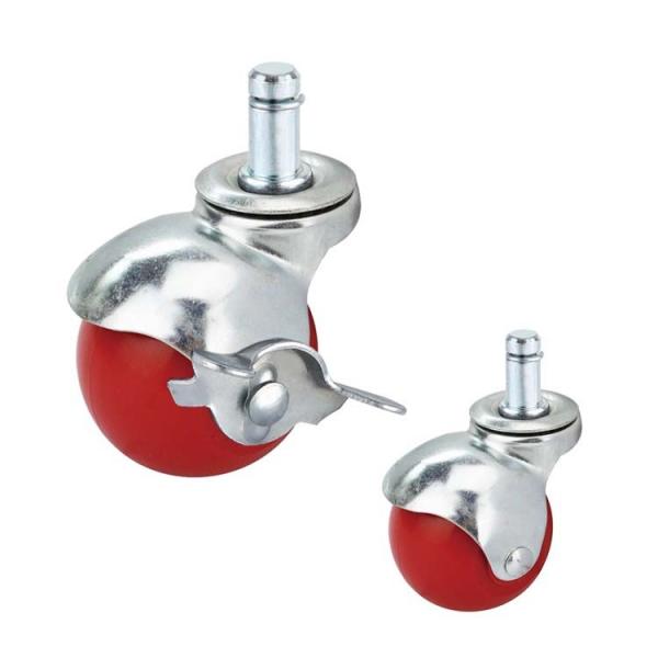 Quality 2 Inch PP 55lbs Loading Furniture Casters With Swivel Plate for sale
