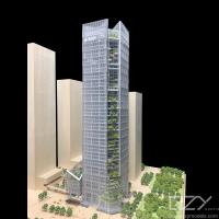 China Aedas 1:200 Maquettes Architecture building miniature models Financial Holdings Building factory