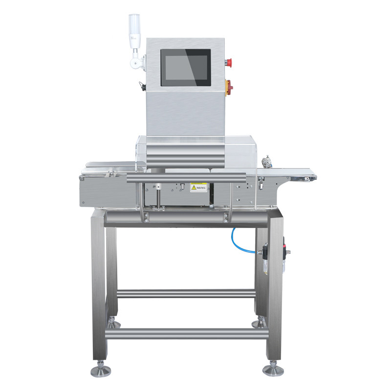 China Multi Levels Checkweigher Machine Weight Rejection Machine For Cosmetic Bottling factory