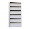 China Cold rolled Steel 1.5mm 380MM Magazine Display Shelf factory
