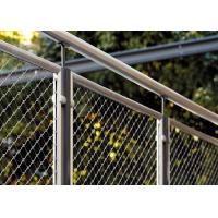 Quality X Tend Stainless Steel Wire Rope Mesh Fence AISI 304/316 High Tension Seamless for sale