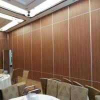 China Hotel Movable Wall Wooden Hanging Folding Banquet Hall Acoustic Partition Walls Thailand factory